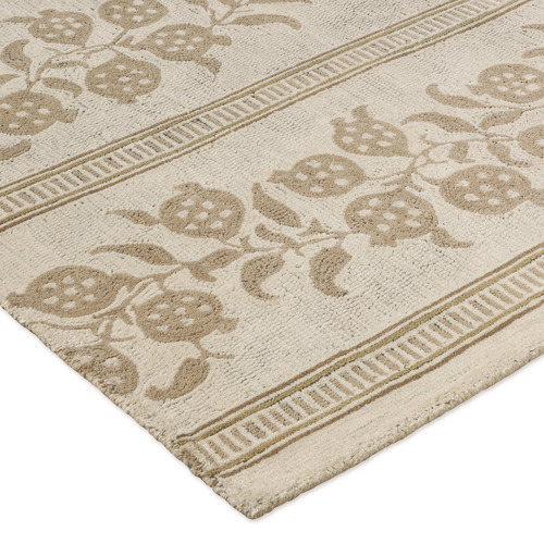 Flax Anaar Hand-Tufted Pure New Wool Rug