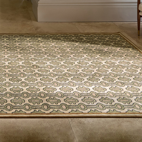 Matmi Jacquard-Woven Wool & Viscose Rug
