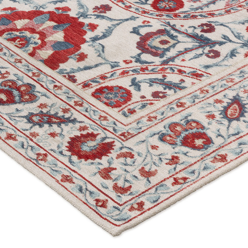 Anthos Jacquard-Woven Wool-Blend Rug
