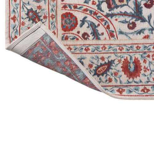 Anthos Jacquard-Woven Wool-Blend Rug