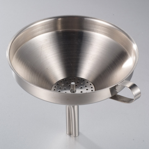 2 Piece Nova Star Stainless Steel Funnel & Filter Set