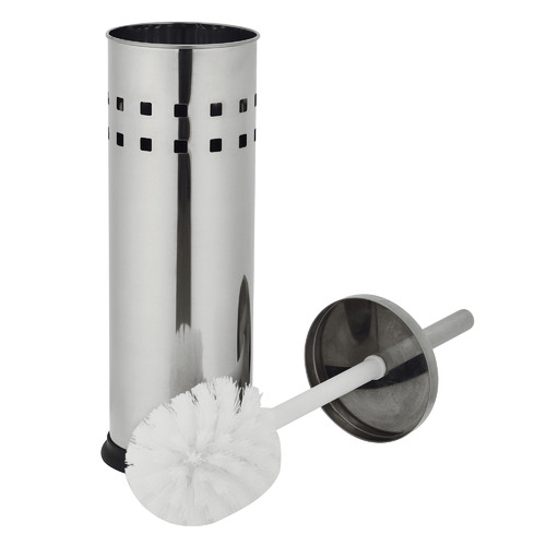 2 Piece Stainless Steel Toilet Brush & Holder Set