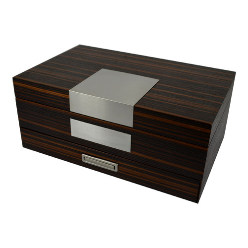 Cambridge Walnut Cambridge Traditional Jewellery Box | Temple & Webster