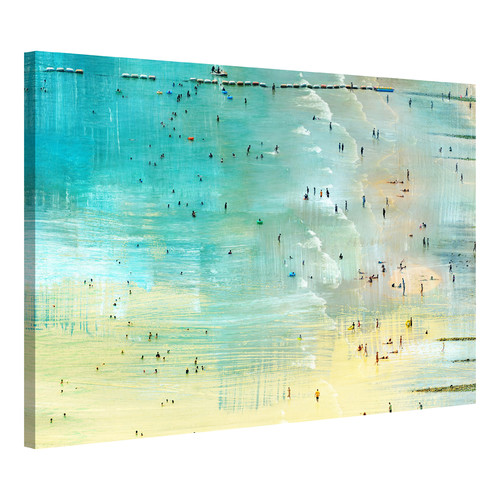 Specks in the Water Canvas Wall Art