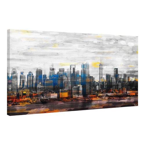 New York Colors Canvas Wall Art