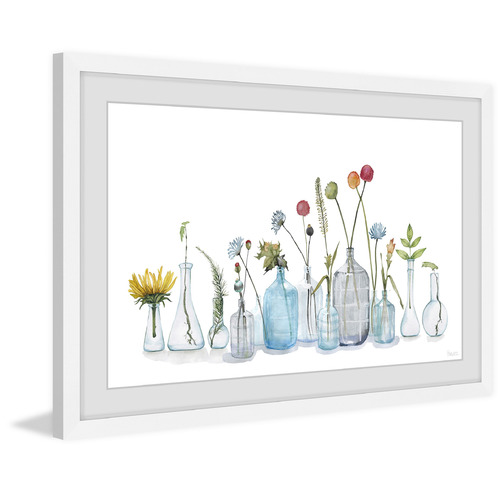 Bottle Up Framed Printed Wall Art