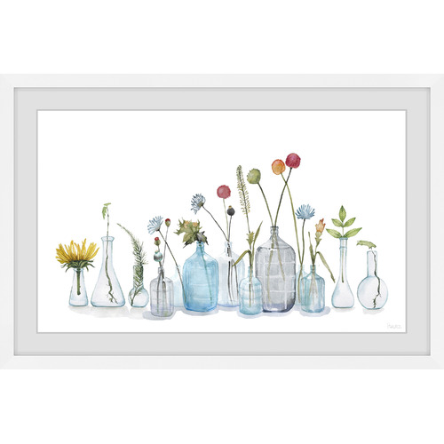 Bottle Up Framed Printed Wall Art