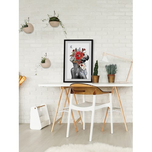 Butterfly Bloom Sight Framed Printed Wall Art