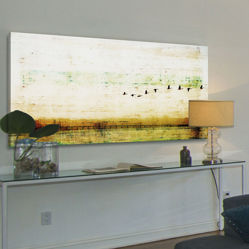 Birds Flying Canvas Wall Art