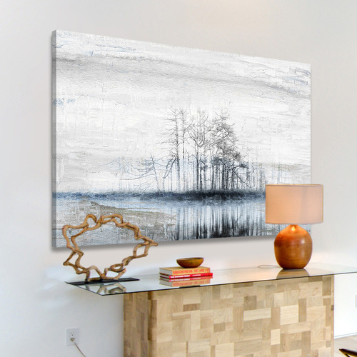 Tree Island Canvas Wall Art