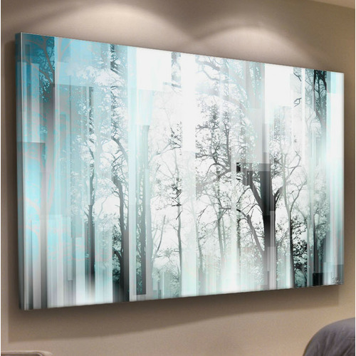 Barley_Cove Wild Trees Canvas Wall Art | Temple & Webster