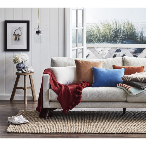 Low Round Elm Stool Temple & ster