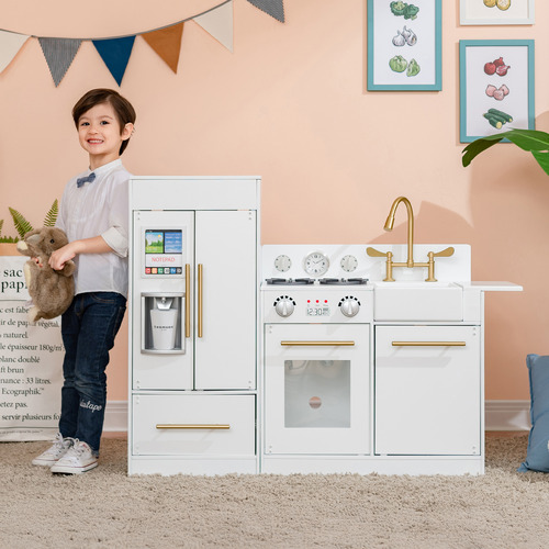 Teamson Kids Little Chef Charlotte Modern Modular Play Kitchen Set