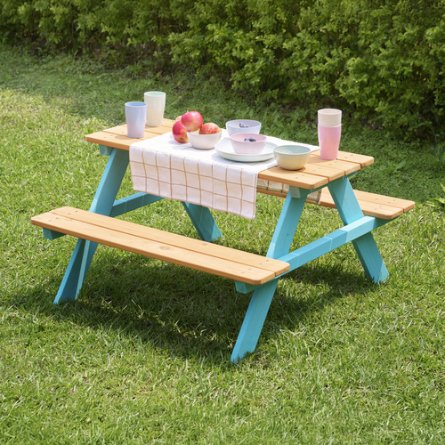 Teamson Kids Outdoor Picnic Table & Bench Set
