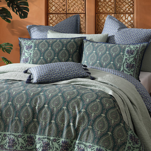 Priya Cotton Sateen Quilt Cover Set