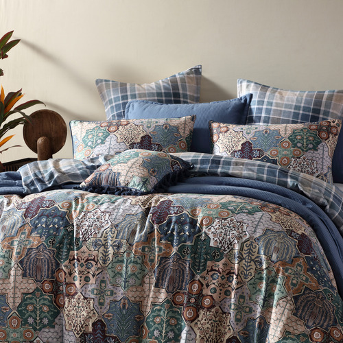 Ferdinand Cotton Sateen Quilt Cover Set