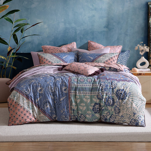 Jessa Cotton Sateen Quilt Cover Set