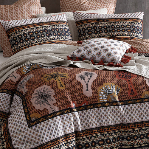 Meekah Cotton Sateen Quilt Cover Set