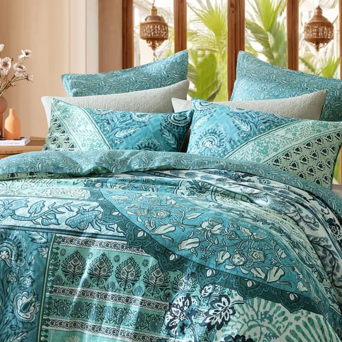 Jessa Cotton Sateen Quilt Cover Set