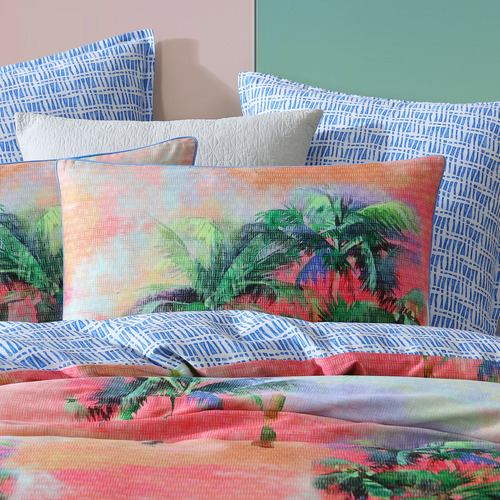 Coconut Grove Cotton Sateen Quilt Cover Set