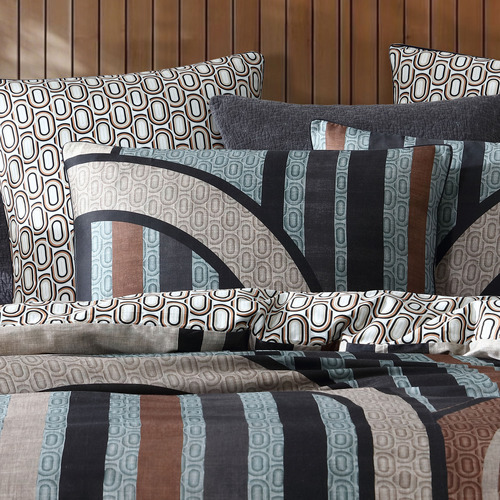Journey Cotton Sateen Quilt Cover Set
