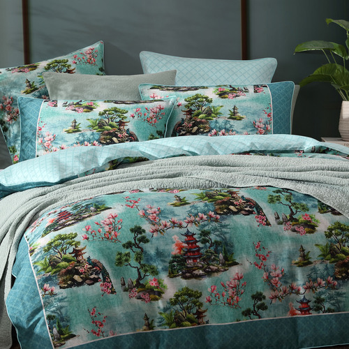 Osaka Cotton Sateen Quilt Cover Set