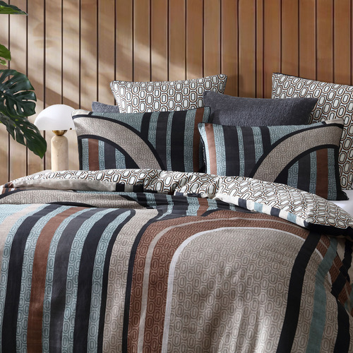 Journey Cotton Sateen Quilt Cover Set