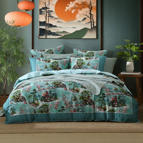 Osaka Cotton Sateen Quilt Cover Set