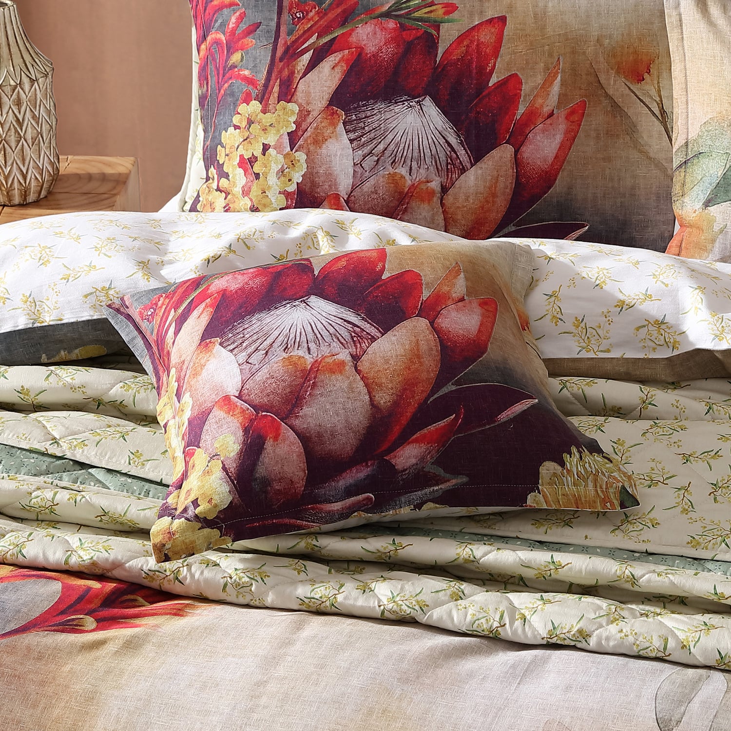Bunbury Cotton Sateen Cushion