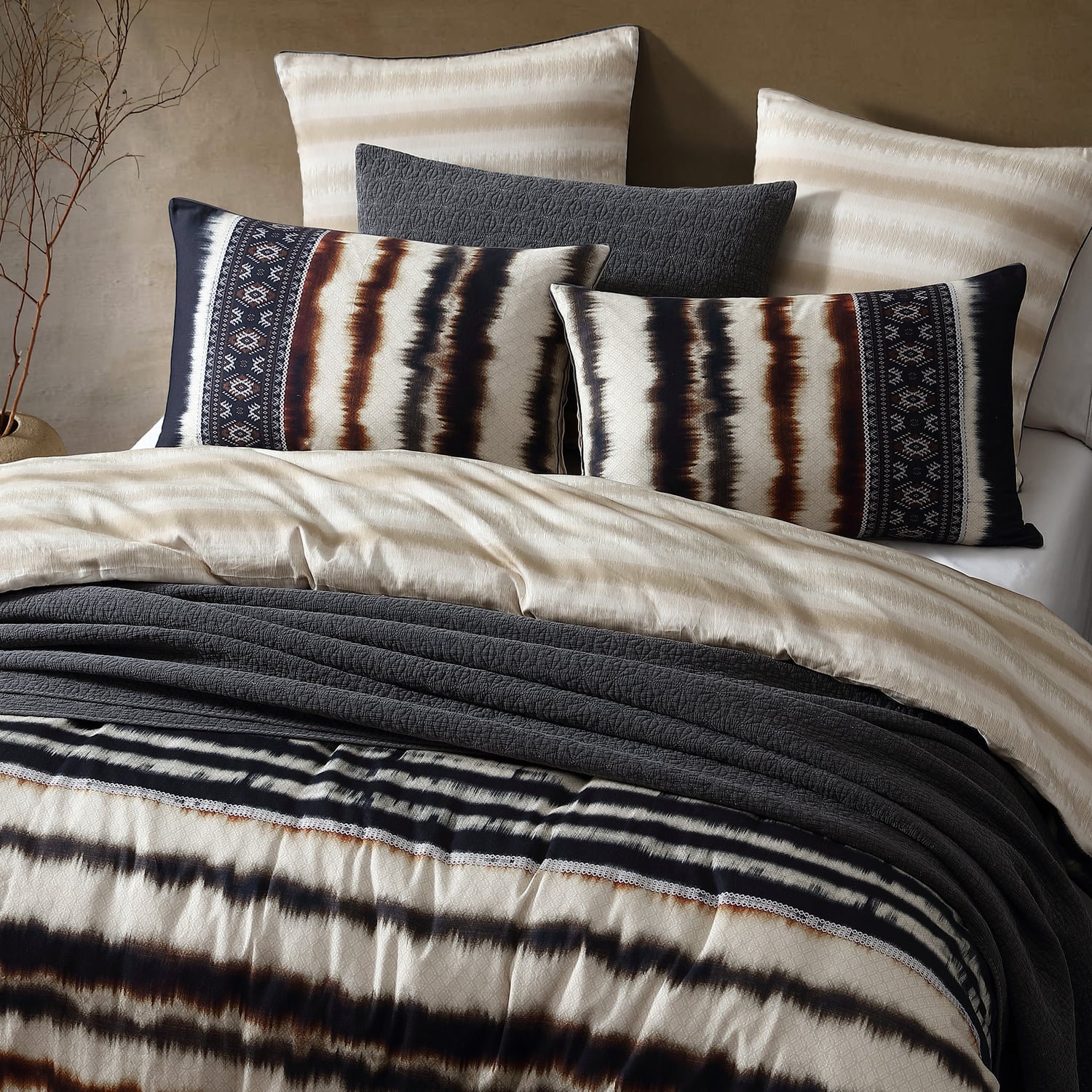 Kabelo Cotton Sateen Quilt Cover Set