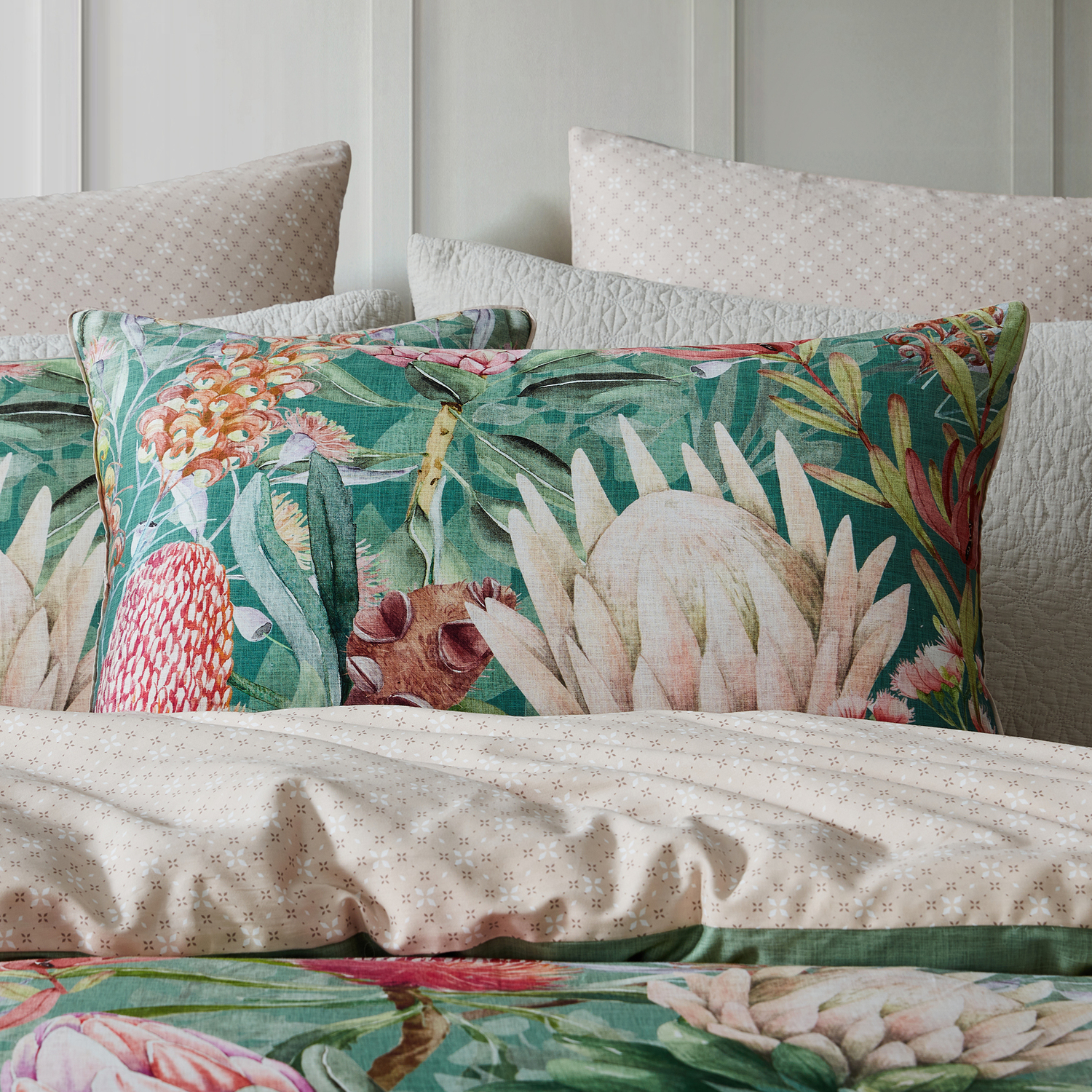 Gully Cotton Sateen Quilt Cover Set