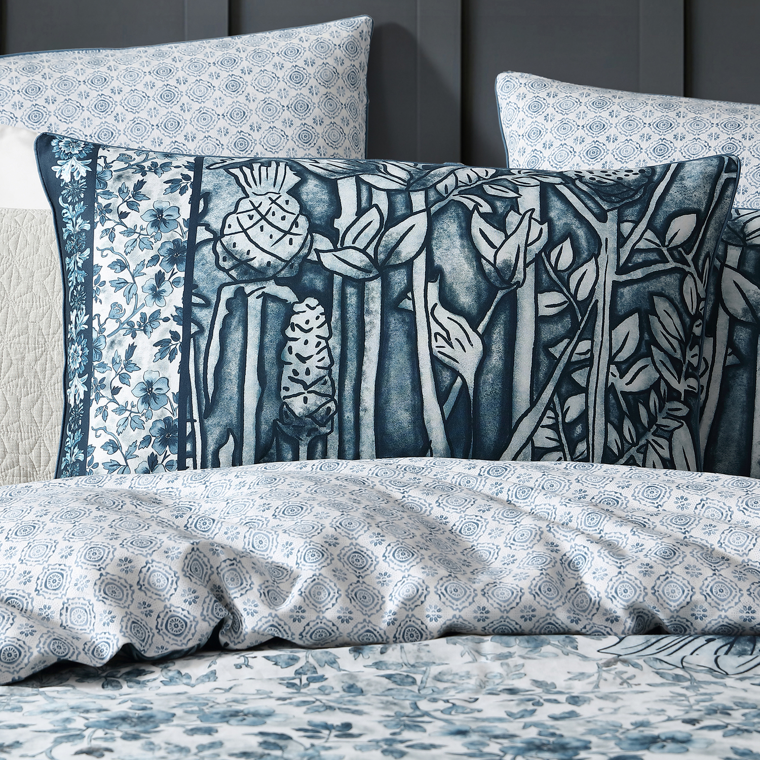 Chloris Cotton Sateen Quilt Cover Set