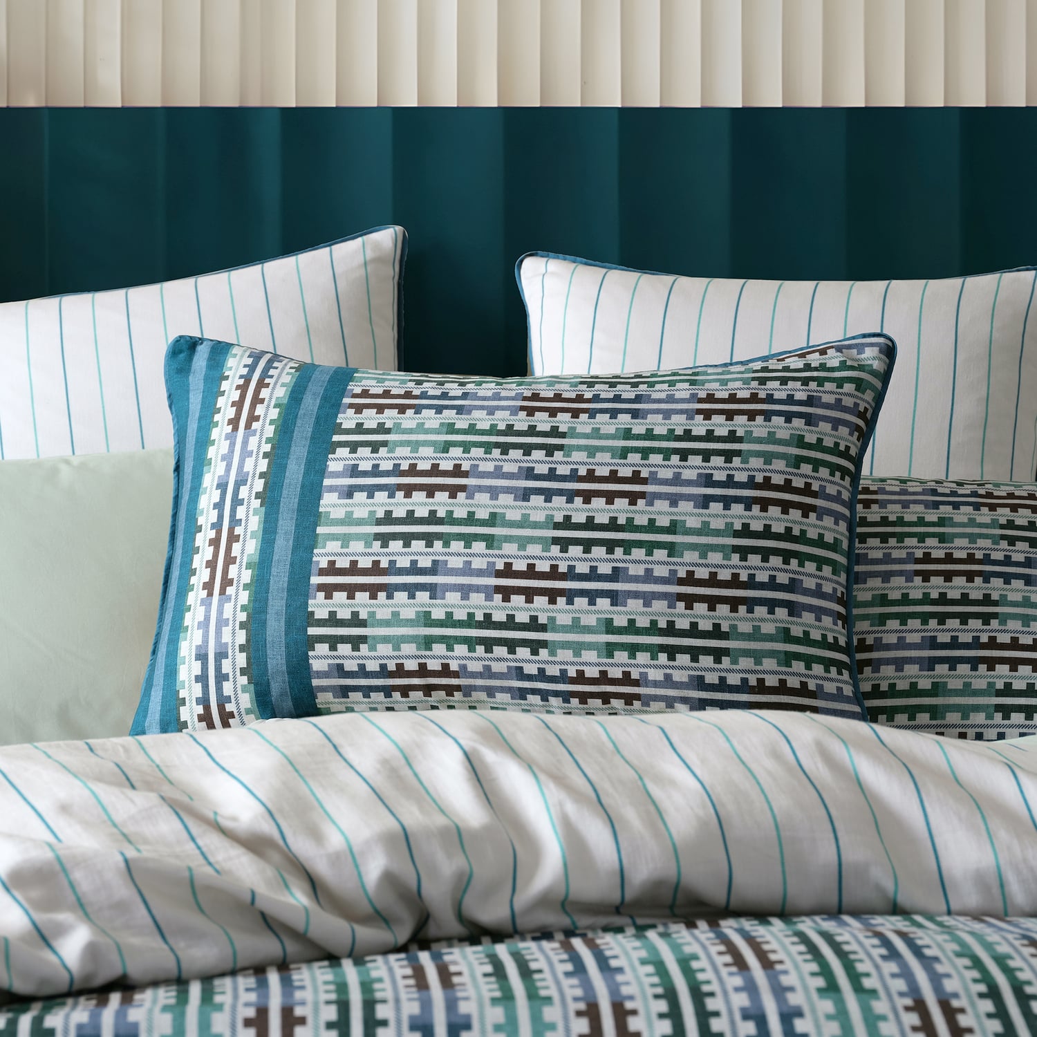 Griffin Cotton Sateen Quilt Cover Set