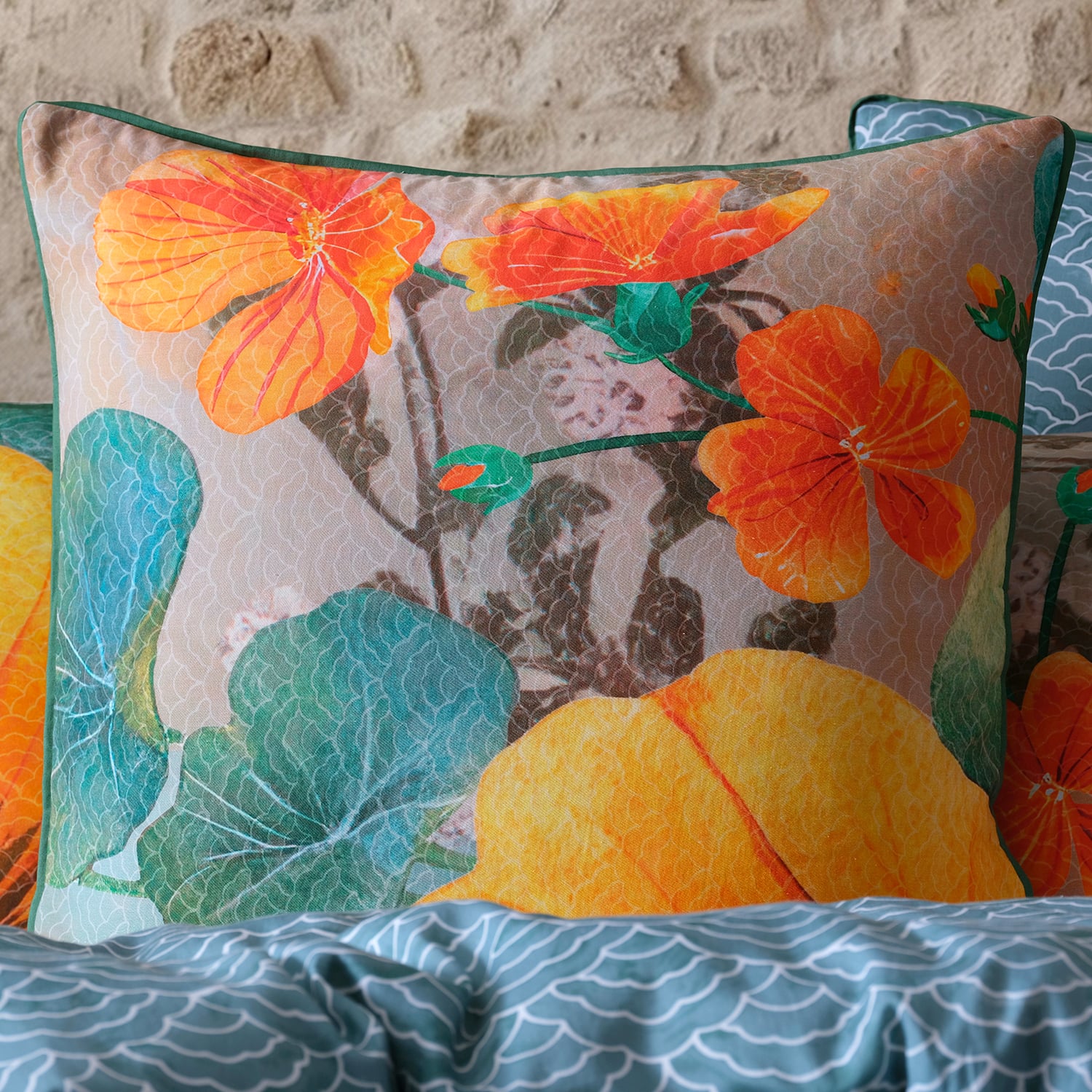 Laurel Cotton Sateen European Pillowcase