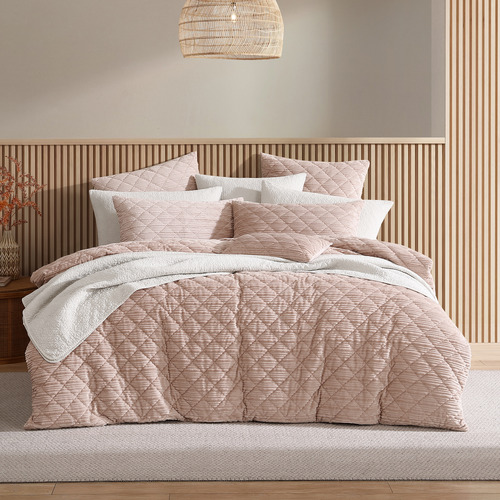 Corbin Velvet Quilt Cover Set