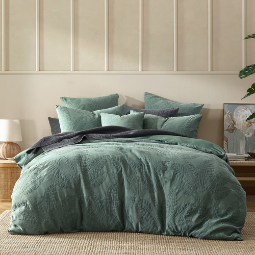 Moana Matelasse Cotton Quilt Cover Set