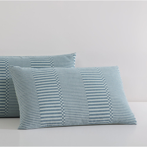Axis Polycotton Jacquard Quilt Cover Set