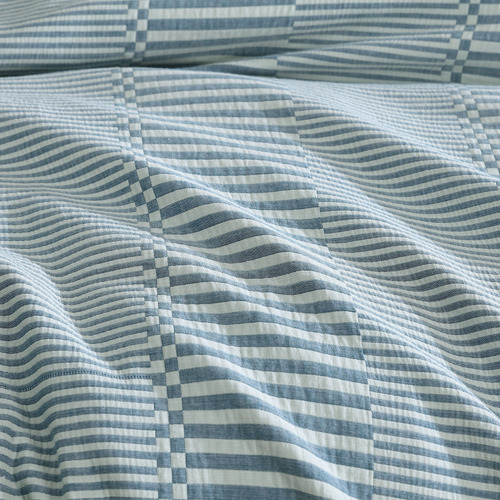 Axis Polycotton Jacquard Quilt Cover Set