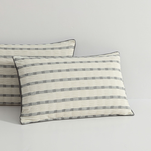 Sycamore Cotton Seersucker Jacquard Quilt Cover Set