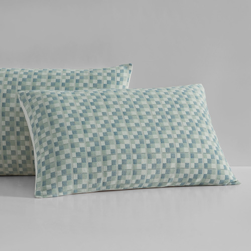 Tessellate Cotton Gauze Jacquard Quilt Cover Set