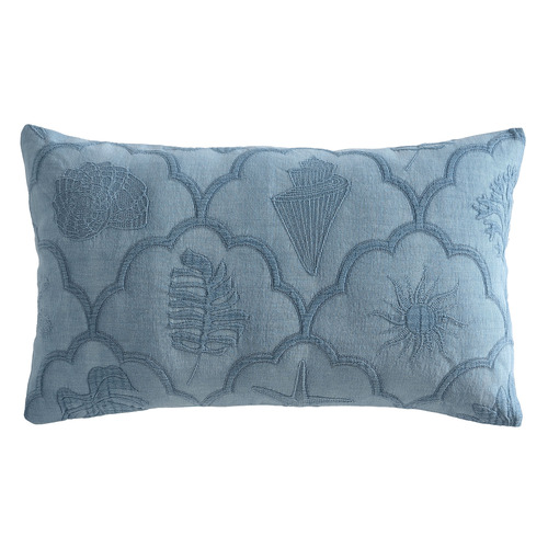 Venice Stonewashed Cotton Jacquard Cushion