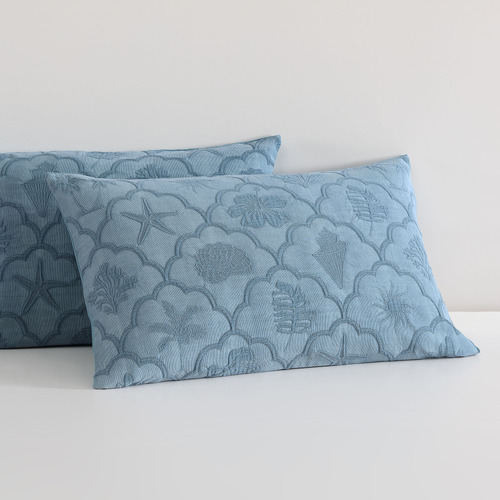 Venice Stonewashed Cotton Jacquard Quilt Cover Set