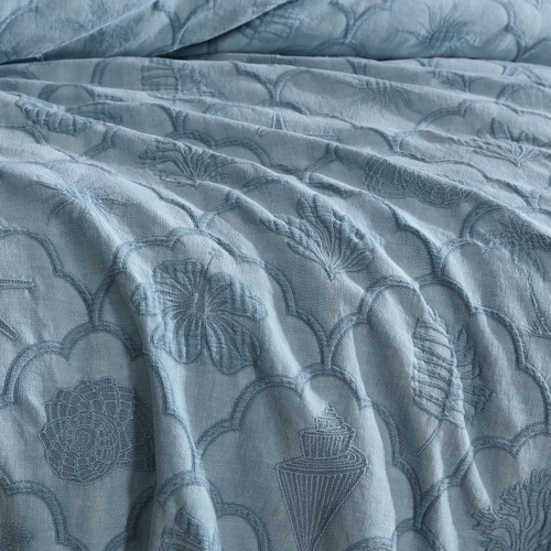 Venice Stonewashed Cotton Jacquard Quilt Cover Set