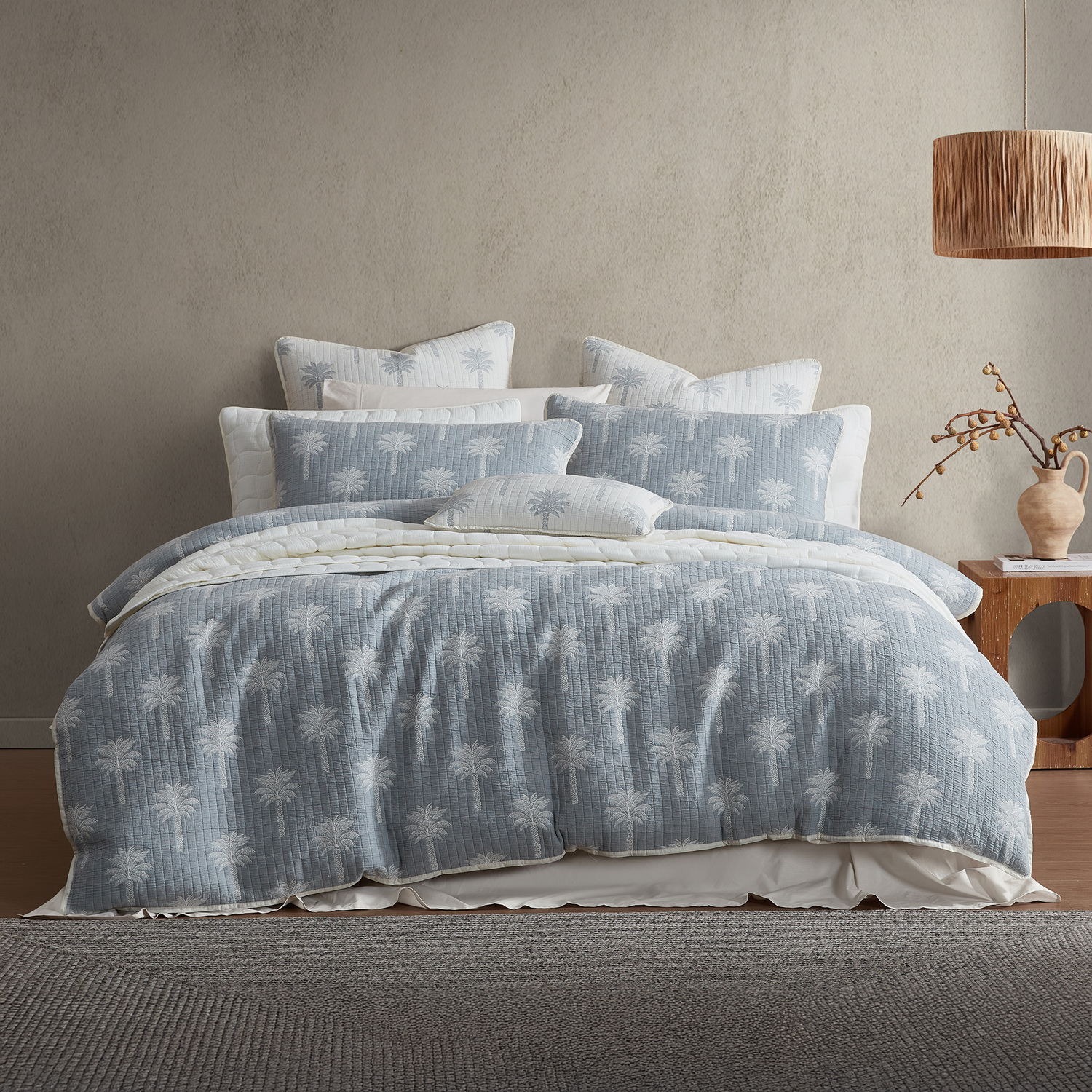 Tahiti Jacquard Quilt Cover Set