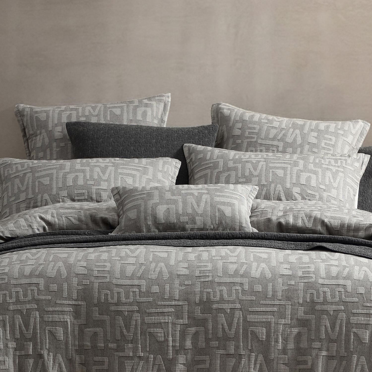 Cyprus Cotton Jacquard Quilt Cover Set