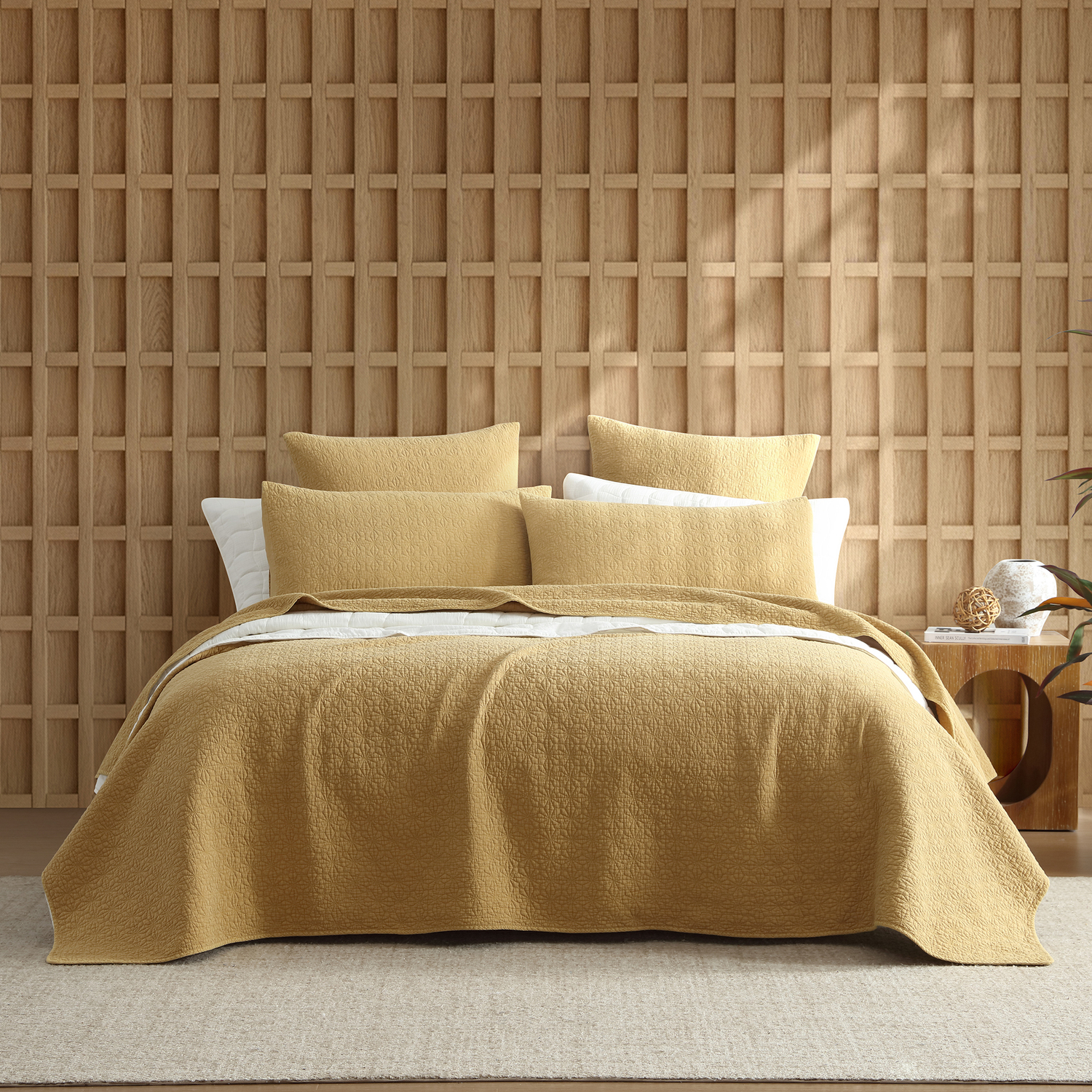 Kayo Quilted Cotton Coverlet
