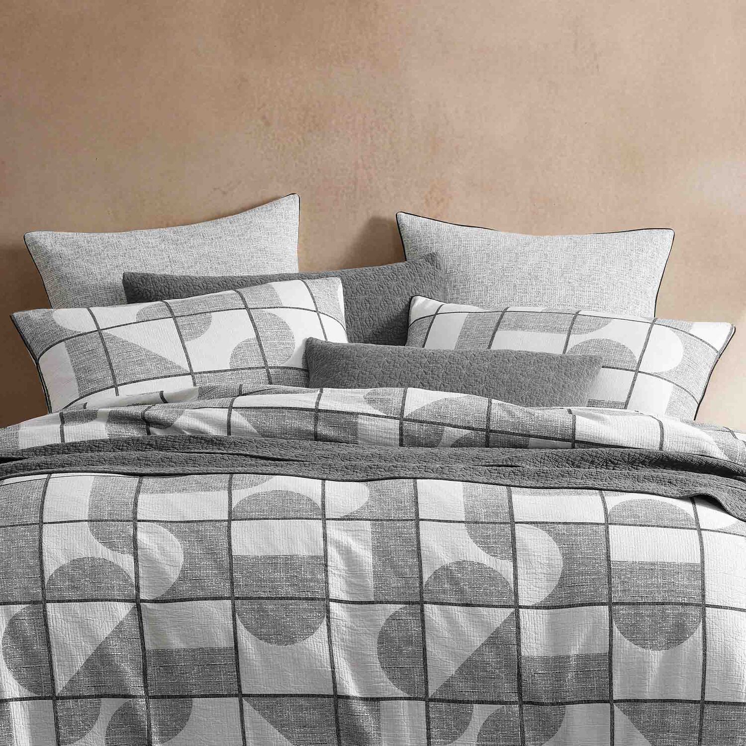 Remington Cotton Jacquard Quilt Cover Set