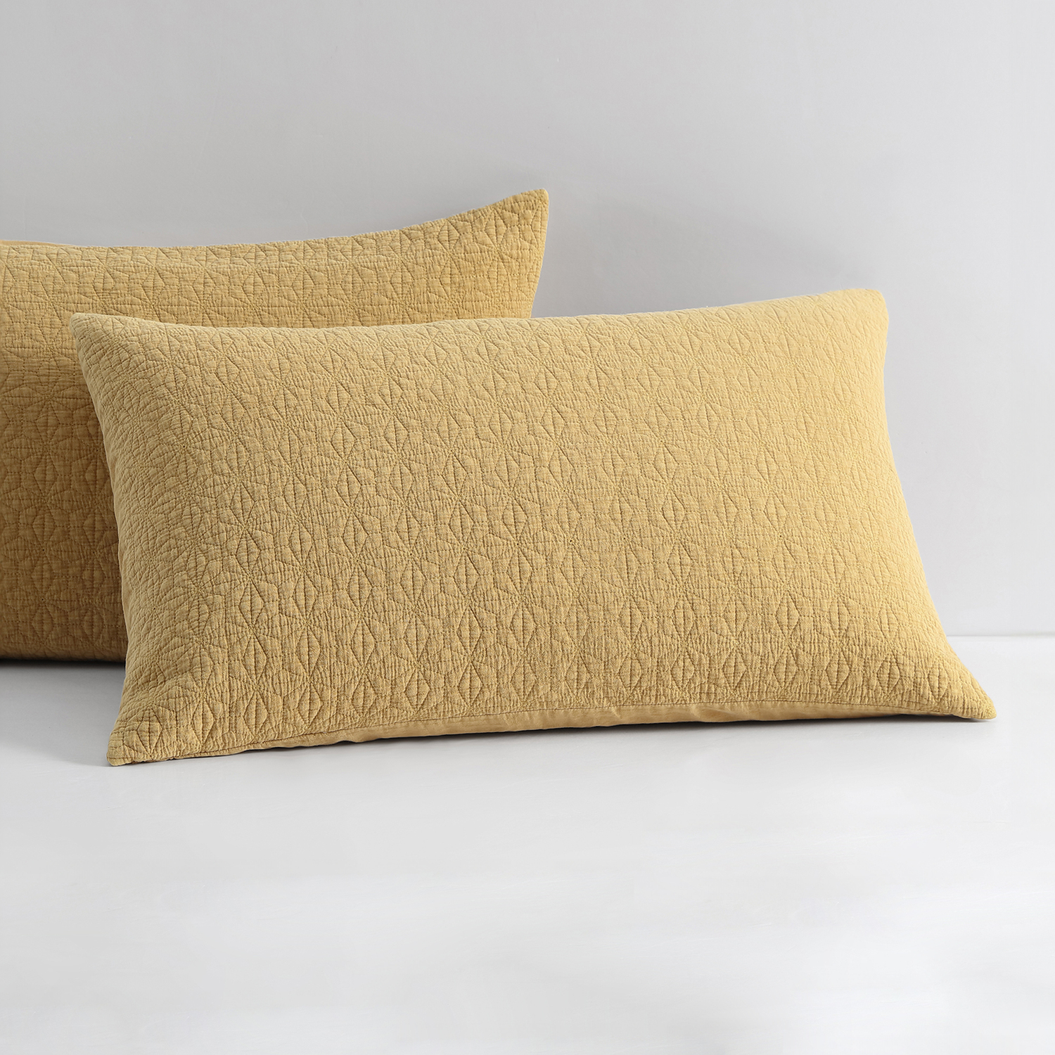 Kayo Quilted Cotton Standard Pillow Shams
