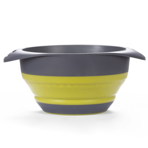 Gourmet Kitchen 2 Piece Collapsible Colander & Mixing Bowl Set Temple