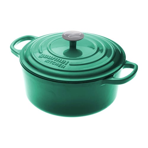 Eden Green 24cm Cast Iron Dutch Oven
